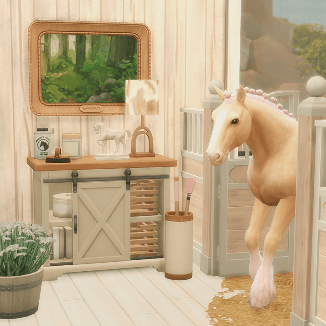 Скриншот мода Конный уголок Hello Horses